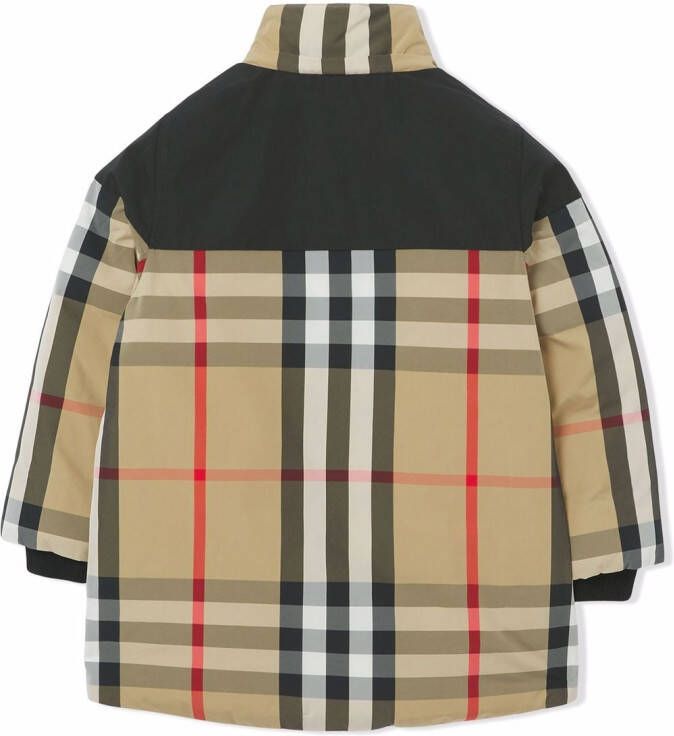 Burberry Kids Jack met capuchon Beige