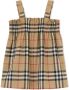 Burberry Kids Jurk met Vintage Check Bruin - Thumbnail 4