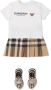 Burberry Kids Katoenen T-shirt Wit - Thumbnail 3