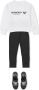 Burberry Kids Legging met logo tailleband Zwart - Thumbnail 2