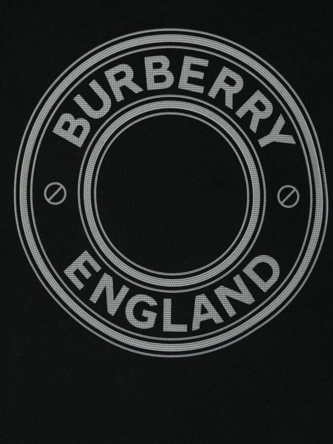 Burberry Kids Sweater met logoprint Zwart