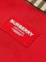 Burberry Kids Poloshirt met geruite zoom Rood - Thumbnail 4