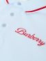 Burberry Kids Poloshirt met logoprint Blauw - Thumbnail 3