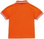 Burberry Kids Poloshirt met logoprint Oranje - Thumbnail 3