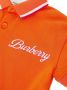 Burberry Kids Poloshirt met logoprint Oranje - Thumbnail 4
