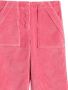 Burberry Kids Ribfluwelen Pantalon met wijde pijpen Roze - Thumbnail 3
