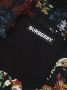 Burberry Kids Shorts met bloe print Zwart - Thumbnail 3