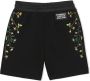 Burberry Kids Shorts met bloe print Zwart - Thumbnail 2