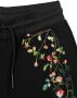 Burberry Kids Shorts met bloe print Zwart - Thumbnail 4