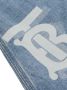 Burberry Kids Spijkershirt met sterrenprint Blauw - Thumbnail 4