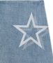 Burberry Kids Spijkershirt met sterrenprint Blauw - Thumbnail 5