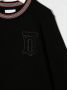 Burberry Kids Sweater met logo-reliëf Zwart - Thumbnail 3