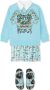 Burberry Kids Sweater met ronde hals Blauw - Thumbnail 2