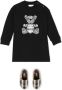 Burberry Kids Sweaterjurk met borduurwerk Zwart - Thumbnail 2