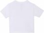 Burberry Kids T-shirt met Horseferry print Wit - Thumbnail 3