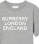 Burberry Kids T-shirt met logoprint Grijs - Thumbnail 4