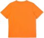 Burberry Kids T-shirt met print Oranje - Thumbnail 3