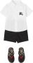Burberry Kids T-shirt met print Wit - Thumbnail 3