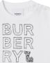 Burberry Kids T-shirt met print Wit - Thumbnail 4