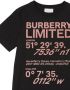 Burberry Kids T-shirt met print Zwart - Thumbnail 4