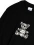 Burberry Kids Sweaterjurk met geborduurde teddybeer Zwart - Thumbnail 3