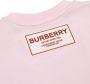 Burberry Kids T-shirt met borduurwerk Roze - Thumbnail 4