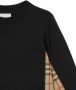 Burberry Kids Sweater met Vintage Check Zwart - Thumbnail 4