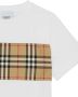 Burberry Kids Vintage Check T-shirt Wit - Thumbnail 3