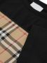 Burberry Kids Vintage Check T-shirt Zwart - Thumbnail 4