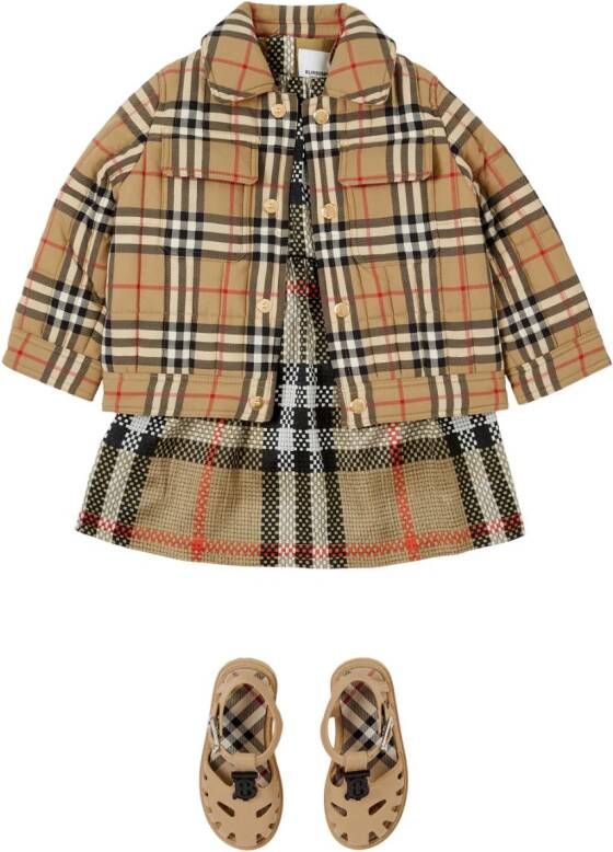 Burberry Kids Vintage check jack Beige