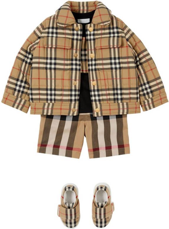 Burberry Kids Vintage check jack Beige