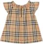 Burberry Kids Vintage Check jurk en broekje Beige - Thumbnail 2