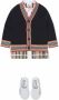 Burberry Kids Wollen vest Zwart - Thumbnail 2