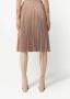 Burberry Kilt met geplooide vlakken Beige - Thumbnail 4