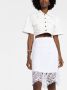 Burberry High-waist midi-rok Wit - Thumbnail 5