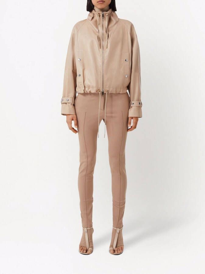 Burberry Leren jack Beige