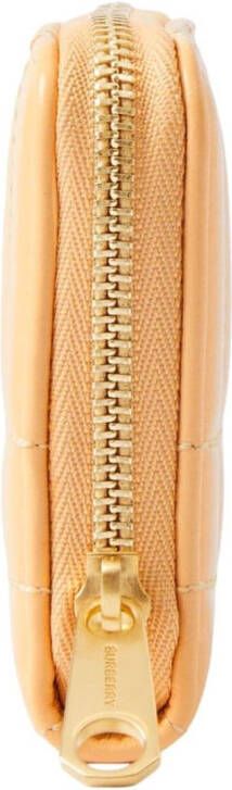 Burberry Leren portemonnee Beige