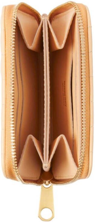 Burberry Leren portemonnee Beige