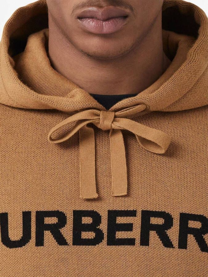 Burberry Oversized hoodie Bruin