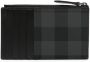 Burberry Geruite portemonnee Zwart - Thumbnail 2