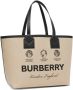 Burberry Shopper met logoprint Beige - Thumbnail 4