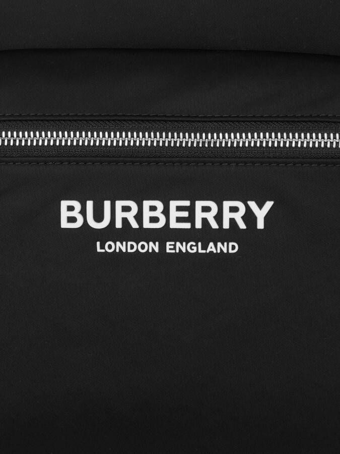 Burberry Rugzak met logoprint Zwart