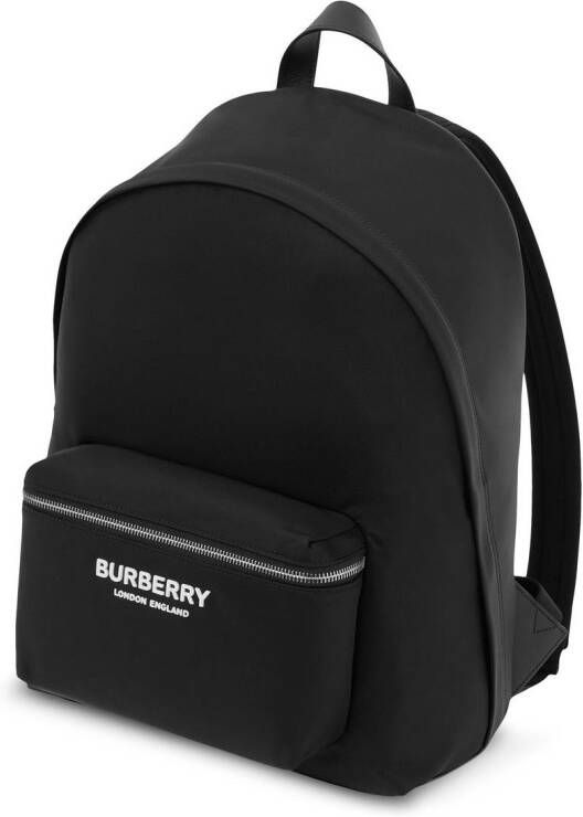 Burberry Rugzak met logoprint Zwart