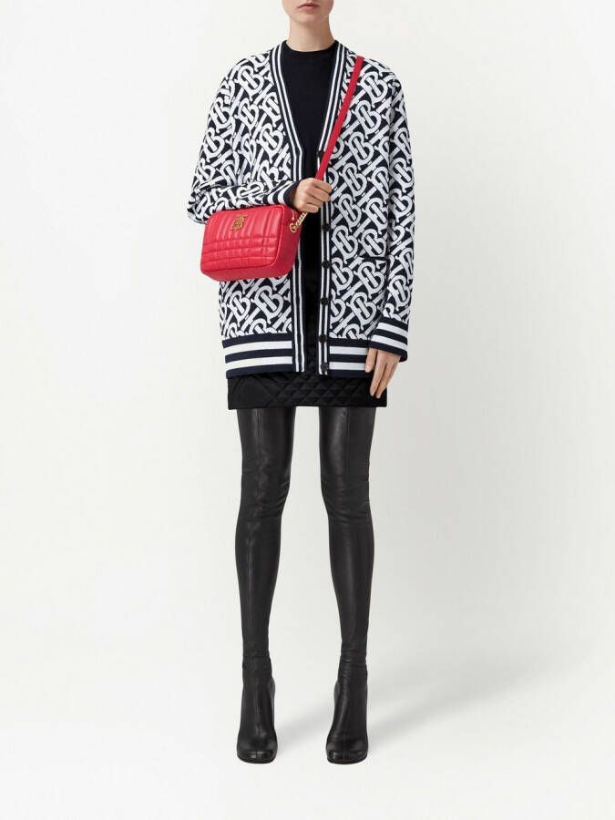 Burberry Lola kleine crossbodytas Rood