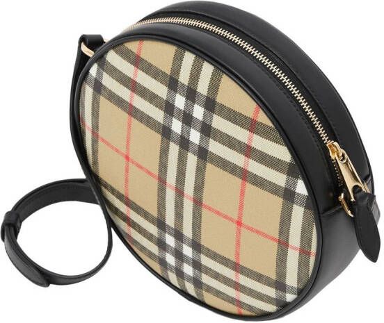 Burberry Louise Vintage Check ronde tas Beige