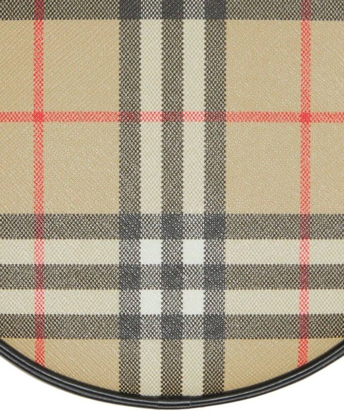 Burberry Louise Vintage Check ronde tas Beige