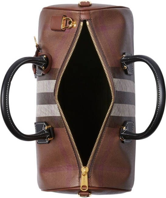 Burberry Leren bowlingtas Bruin