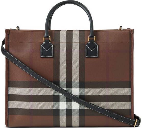 Burberry Freya medium shopper Bruin