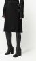 Burberry Midi-rok met ceintuur Zwart - Thumbnail 3