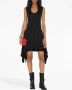 Burberry Mini-jurk met gedrapeerde afwerking Zwart - Thumbnail 2